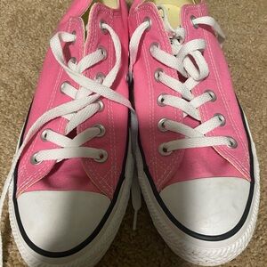 Women’s pink size 9.5 converse All Star